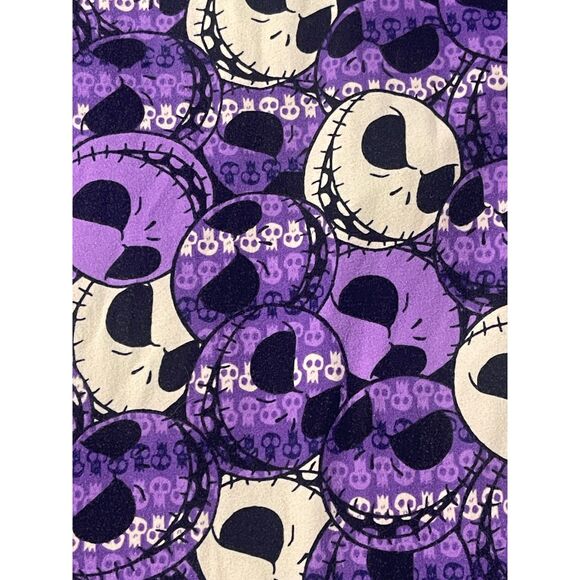 Rare LuLaRoe Nightmare Before Christmas Jack Skellington Leggings- Tall & Curvy - Picture 2 of 7